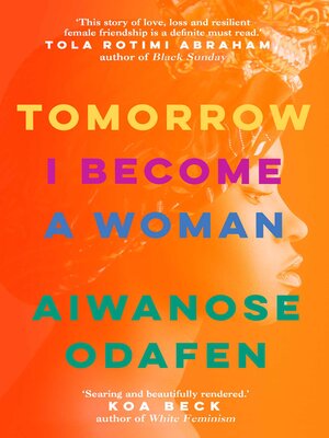 cover image of Tomorrow I Become a Woman
